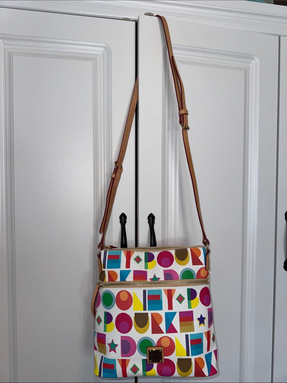 Dooney & Bourke Art Deco Allison Crossbody Bag - Picture 10 of 11